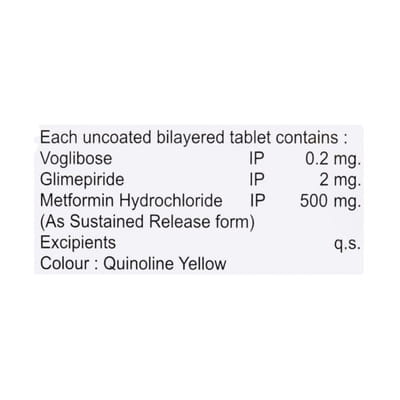 Trivose 2/0.2mg Strip Of 15 Tablets