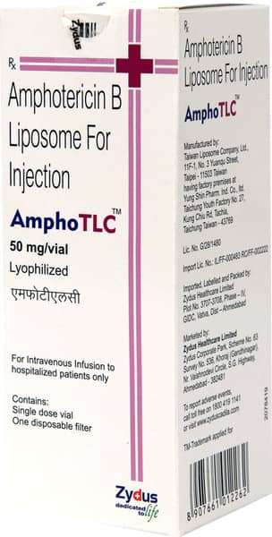 Amphotlc 50mg Dry Vial Of 1 Powder For Injection