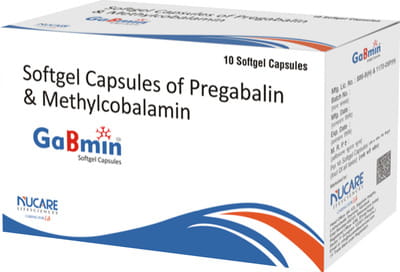 Gabmin Strip Of 10 Softgel Capsules