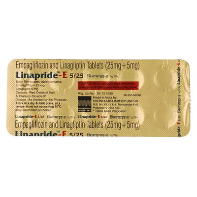 Linapride E 5/25mg Strip Of 10 Tablets