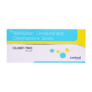 Cilnep Trio 40/10Mg Strip Of 10 Tablets