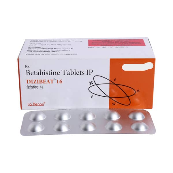 Dizibeat 16mg Strip Of 10 Tablets
