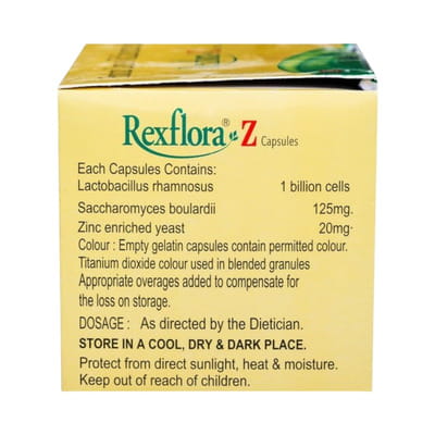 Rexflora Z Strip Of 10 Capsules