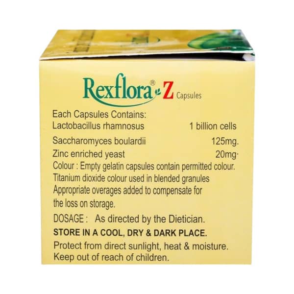 Rexflora Z Strip Of 10 Capsules