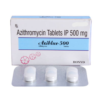 Aziblue 500 Mg Tablet 6