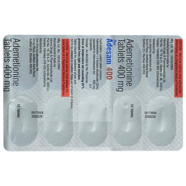 New Adesam 400mg Strip Of 10 Tablets