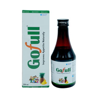 Gofull Pineapple Flavour Bottle Of 200ml Syrup
