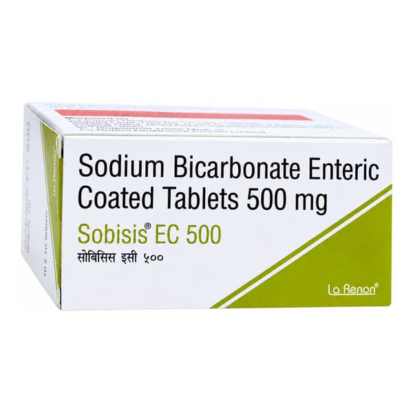 सोबिसिस ईसी 500एमजी 10 टैबलेट्स की स्ट्रिप
