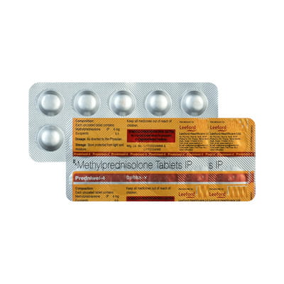Predniwel 4mg Strip Of 10 Tablets