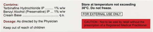 Tercan Tube Of 10gm Cream