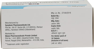 Viabux Strip Of 10 Tablets