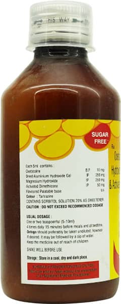 Ontogo Mango Flavour Sugar Free Bottle Of 170Ml Gel