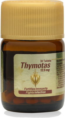 Thymotas 12.5mg Bottle Of 30 Tablets