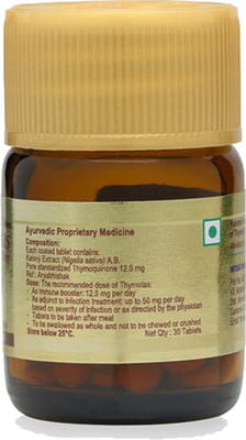 Thymotas 12.5mg Bottle Of 30 Tablets
