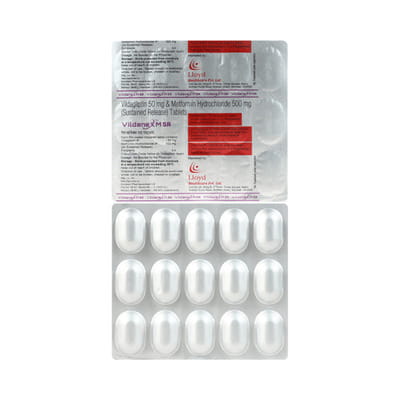 Vildanex M Sr Strip Of 15 Tablets