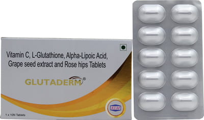 Glutaderm Strip Of 10 Tablets