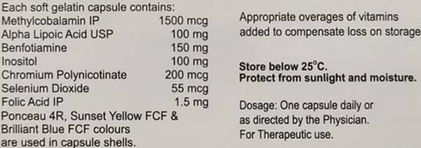 Neurica B Strip Of 10 Capsules