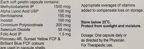 Neurica B Strip Of 10 Capsules