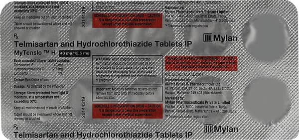 Mytenslo H Strip Of 10 Tablets