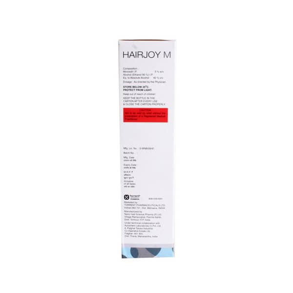 Hairjoy M 5% Bottle Of 60ml Solution