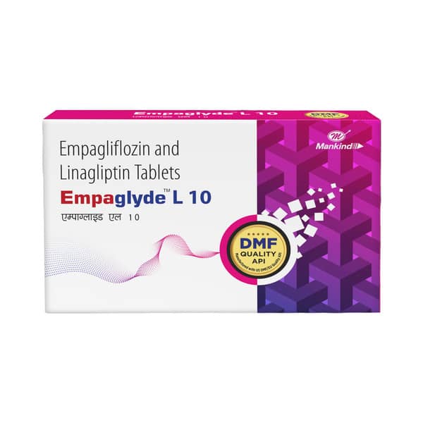 Empaglyde L 10mg Strip Of 10 Tablets