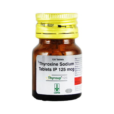 Thyroup 125mcg Bottle Of 120 Tablets