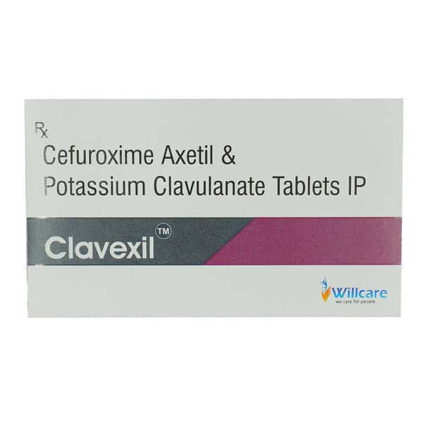 Clavexil 500/125mg Strip Of 10 Tablets