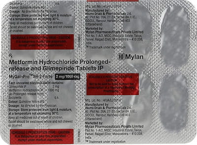 Mygain Pro Sr 2mg Forte Strip Of 10 Tablets