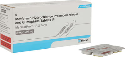 Mygain Pro Sr 2mg Forte Strip Of 10 Tablets