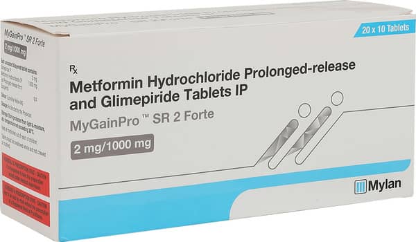 Mygain Pro Sr 2mg Forte Strip Of 10 Tablets