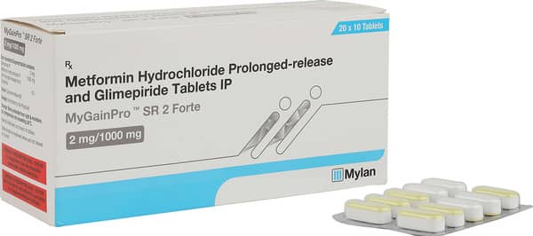 Mygain Pro Sr 2mg Forte Strip Of 10 Tablets