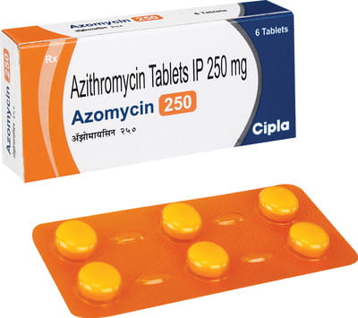 Azomycin 250mg Strip Of 6 Tablets