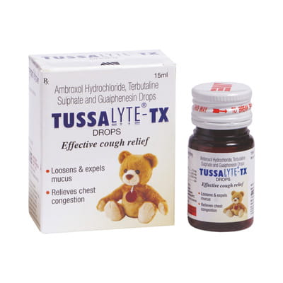 Tussalyte Tx Bottle Of 15ml Oral Drops