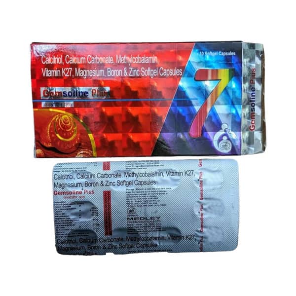 Gemsoline Plus Strip Of 10 Capsules