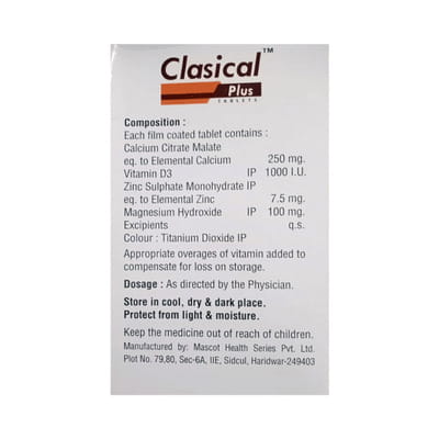 Clasical Plus Strip Of 10 Tablets