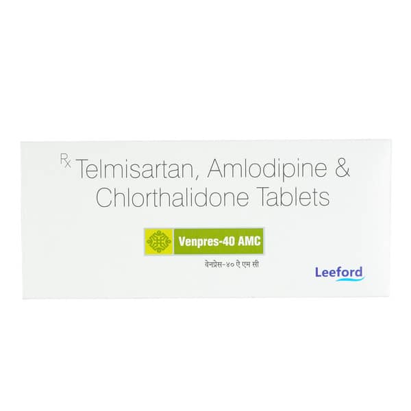 Venpres 40Mg Amc Strip Of 10 Tablets