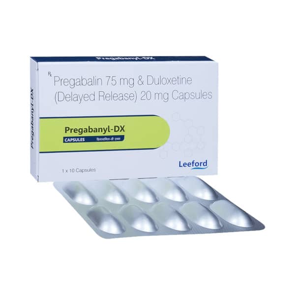 Pregabanyl Dx Strip Of 10 Capsules