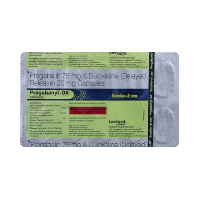 Pregabanyl Dx Strip Of 10 Capsules