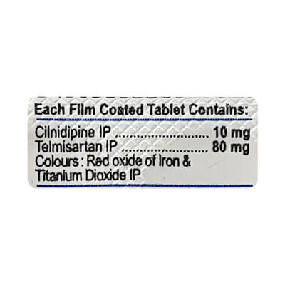 Telsartan Ln 80mg Strip Of 10 Tablets