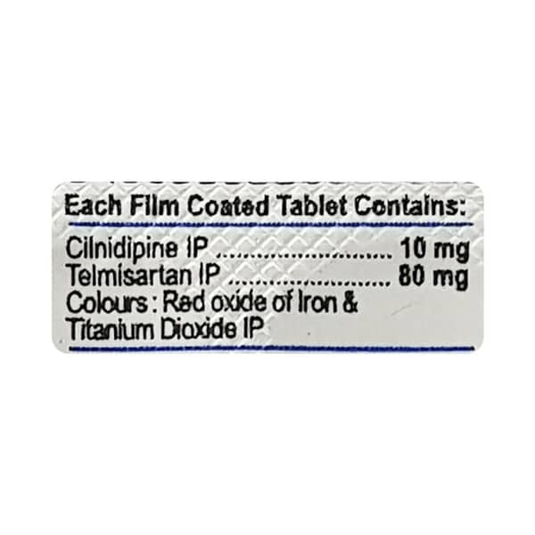 Telsartan Ln 80mg Strip Of 10 Tablets