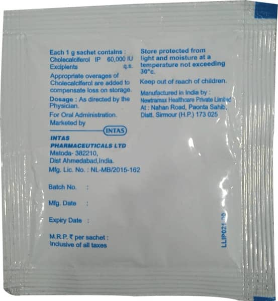 Calcitas D3 Sachet Of 1gm Granules