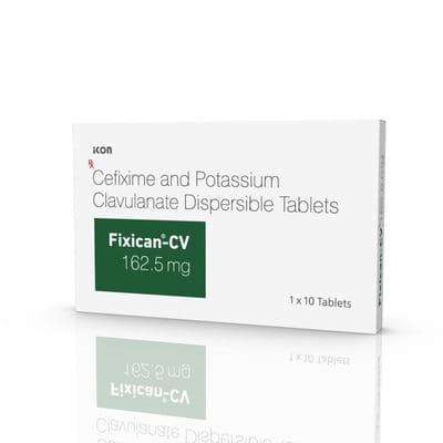 Fixican Cv 162.5mg Strip Of 10 Tablets