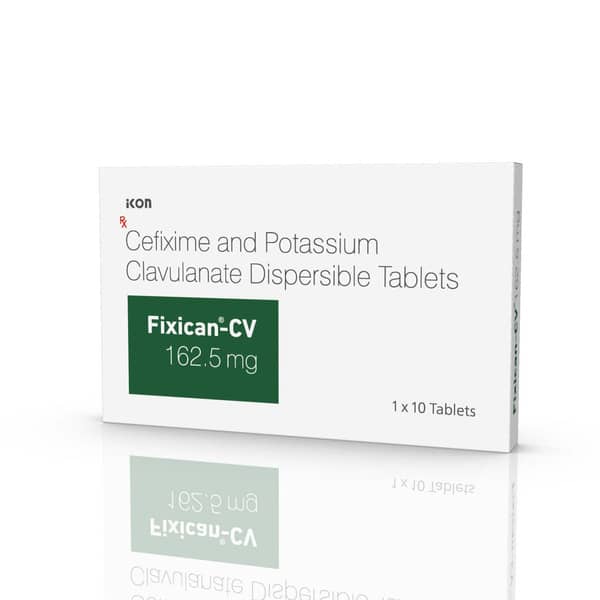 Fixican Cv 162.5mg Strip Of 10 Tablets