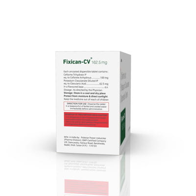 Fixican Cv 162.5mg Strip Of 10 Tablets