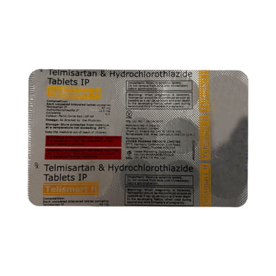 Telismart H Strip Of 15 Tablets
