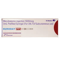 pre filled b12 injections Nuroday 1500 MCG/ML Injection (1): Uses, Side Effects, Price & Dosage