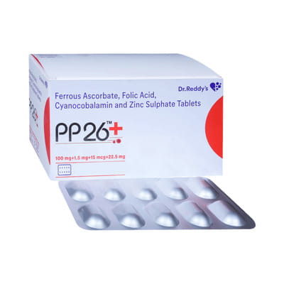 Pp26 Plus Strip Of 10 Tablets