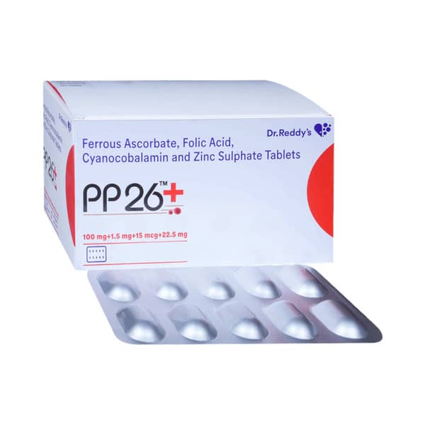 Pp26 Plus Strip Of 10 Tablets