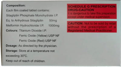 Stagtin M 50/1000mg Strip Of 10 Tablets
