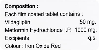 Viltas Dm Strip Of 15 Tablets